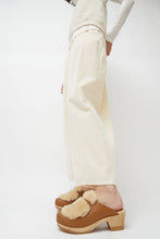 Load image into Gallery viewer, No.6 Billie Fur Clog on Mid Heel in Palomino