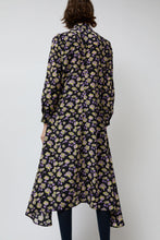 Load image into Gallery viewer, No.6 Campden Dress in Black and Lilac Primrose