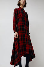 Load image into Gallery viewer, No.6 Campden Dress in Red and Navy Plaid