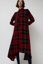 Load image into Gallery viewer, No.6 Campden Dress in Red and Navy Plaid