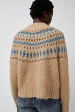 Load image into Gallery viewer, No.6 Cardiff Sweater in Camel and Blue