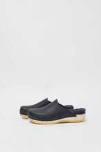 Load image into Gallery viewer, No.6 Contour Clog with Shearling on Flat Base in Indigo