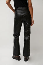 Load image into Gallery viewer, No.6 Erik Jean in Black Faux Leather