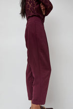 Load image into Gallery viewer, No.6 Hollis Pant in Wine