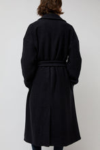 Load image into Gallery viewer, No.6 Ingrid Wrap Coat in Black