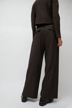 Load image into Gallery viewer, No.6 Kent Pant in Brown Stripe