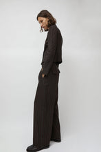 Load image into Gallery viewer, No.6 Kent Pant in Brown Stripe