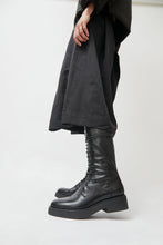 Load image into Gallery viewer, No.6 Lace Up Crepe Sole Boot in Nero