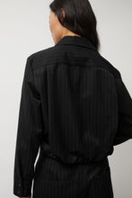 Load image into Gallery viewer, No.6 Lana Top in Midnight Pinstripe