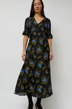 Load image into Gallery viewer, No.6 Luisa Dress in Black Large Bouquet