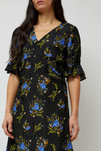 Load image into Gallery viewer, No.6 Luisa Dress in Black Large Bouquet