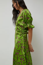 Load image into Gallery viewer, No.6 Luisa Dress in Green Trellis