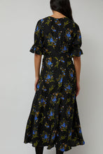 Load image into Gallery viewer, No.6 Luisa Dress in Black Large Bouquet