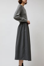 Load image into Gallery viewer, No.6 Nic Skirt in Solid Grey Wool