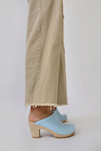 Load image into Gallery viewer, No.6 Old School Clog on High Heel in Light Blue