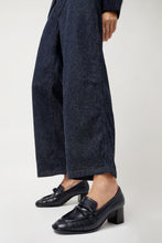 Load image into Gallery viewer, No.6 Philippe Heeled Loafer in Navy