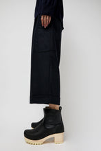 Load image into Gallery viewer, No.6 5&quot; Pull on Shearling Clog Boot on Mid Tread in Ink Aviator on White Base