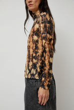 Load image into Gallery viewer, No.6 Rosa Turtleneck in Black Tie Dye Lace