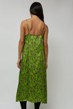 Load image into Gallery viewer, No.6 Sam Slip Dress in Green Trellis