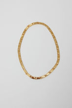 Load image into Gallery viewer, Numbering Rectangle Chain Link Necklace in Gold