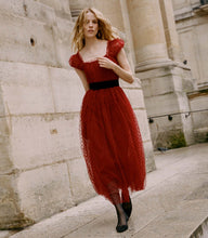 Load image into Gallery viewer, PAMELINA DRESS -- ROSSO