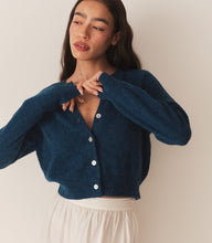 Load image into Gallery viewer, PETRA CARDIGAN -- DEEP SAPPHIRE