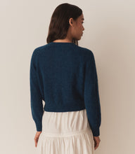 Load image into Gallery viewer, PETRA CARDIGAN -- DEEP SAPPHIRE