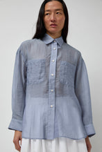 Load image into Gallery viewer, No.6 Lake Shirt in Dusk Organza