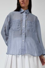 Load image into Gallery viewer, No.6 Lake Shirt in Dusk Organza