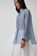 Load image into Gallery viewer, No.6 Lake Shirt in Dusk Organza