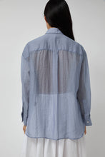 Load image into Gallery viewer, No.6 Lake Shirt in Dusk Organza