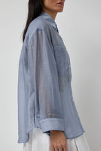 Load image into Gallery viewer, No.6 Lake Shirt in Dusk Organza