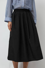 Load image into Gallery viewer, No.6 Mel Skirt in Black Nylon