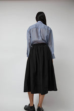 Load image into Gallery viewer, No.6 Mel Skirt in Black Nylon