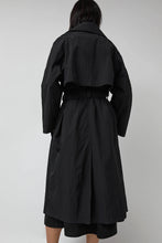 Load image into Gallery viewer, No.6 Peterman Trench in Black