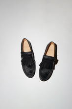 Load image into Gallery viewer, Paraboot Nyons Shoe in Lisse Noir Poils Noir