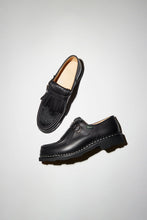 Load image into Gallery viewer, Paraboot Nyons Shoe in Lisse Noir Poils Noir