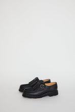 Load image into Gallery viewer, Paraboot Nyons Shoe in Lisse Noir Poils Noir