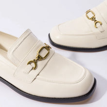 Load image into Gallery viewer, Patricia Loafer In Ivory Leather