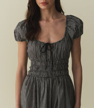 Load image into Gallery viewer, QUINN DRESS -- LA MADDALENA GINGHAM