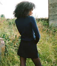 Load image into Gallery viewer, RAINA SKIRT -- DEEP NAVY