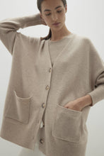 Load image into Gallery viewer, LILY BUTTON-UP CASHMERE CARDIGAN