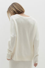 Load image into Gallery viewer, SYDNEY V-NECK CASHMERE SWEATER