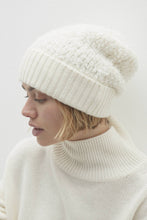 Load image into Gallery viewer, FRAN TEDDY CASHMERE BLEND BEANIE