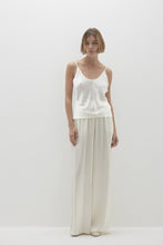 Load image into Gallery viewer, EVAN SILK WIDE LEG PANT