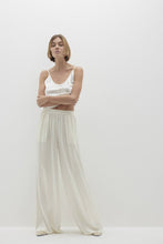 Load image into Gallery viewer, EVAN SILK WIDE LEG PANT