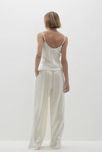 Load image into Gallery viewer, EVAN SILK WIDE LEG PANT