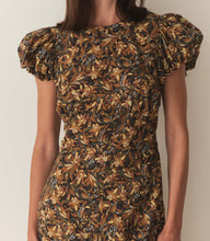 Load image into Gallery viewer, RHODIA DRESS -- NOIR NARCISSUS FLORAL