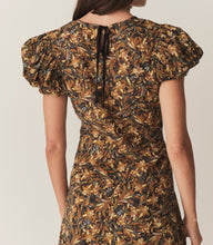 Load image into Gallery viewer, RHODIA DRESS -- NOIR NARCISSUS FLORAL