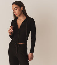 Load image into Gallery viewer, ROSALINE CARDIGAN -- BLACK